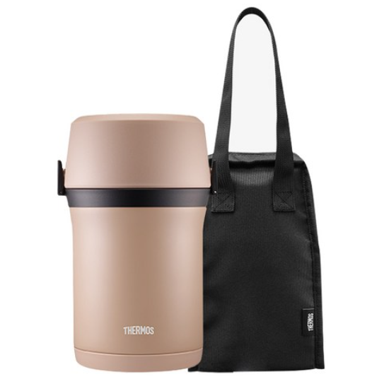 대용량 보온도시락 추천 써모스 1500ml 보온백 수저 세트 직장인 도시락