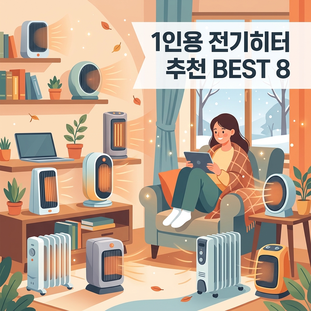 1인용 전기히터 추천 BEST 8