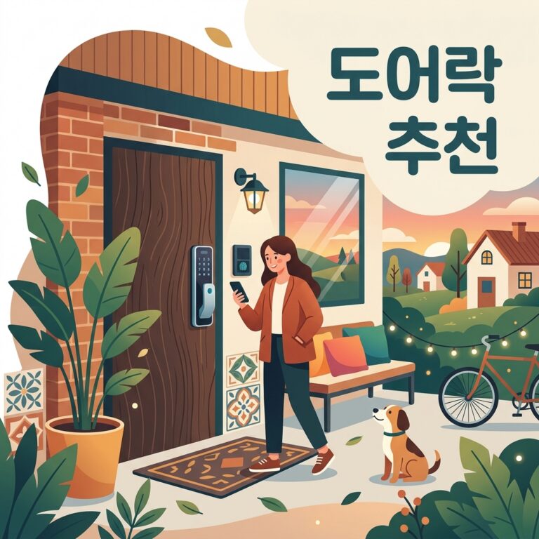 도어락 추천 BEST 8
