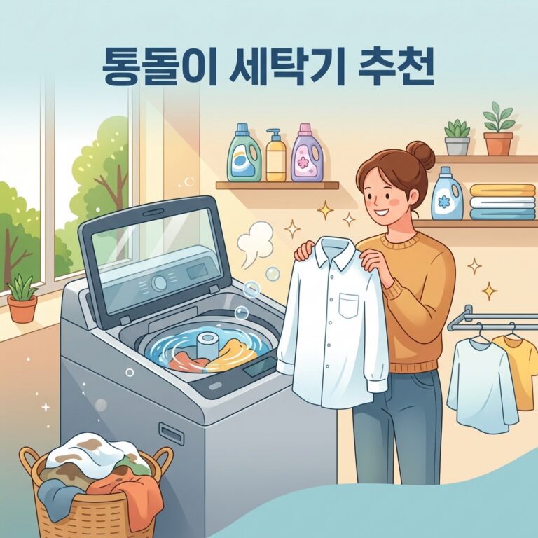 통돌이 세탁기 추천 BEST8 | 10kg 원룸부터 25kg 대용량까지 용량별 비교